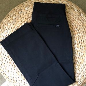 IZOD GOLF 🏌️ PULL ON BLACK PANTS.